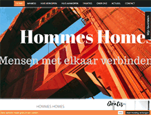 Tablet Screenshot of hommeshomes.nl